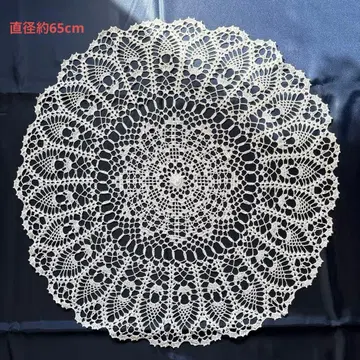 핸드메이드 레이스 뜨기 도일리