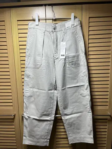 Uniqlo U 와이드 핏 베이커 팬츠
