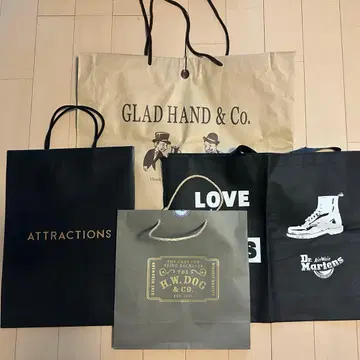 gladhand H.W.DOG&CO 닥터마틴 쇼핑백