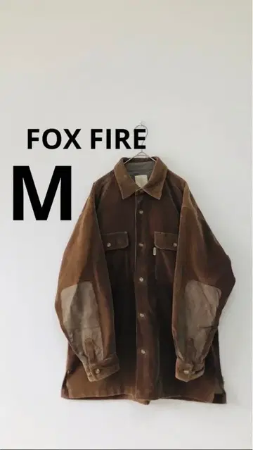 FoxFire 코듀로이 블루종 자켓 M
