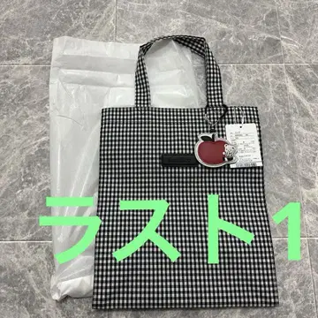 familiar 세로형 토트백 모노톤 화이트 블랙 세로형 토트