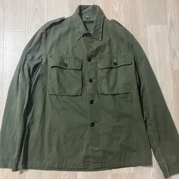 50s 빈티지 네덜란드군 hbt 밀리터리 셔츠