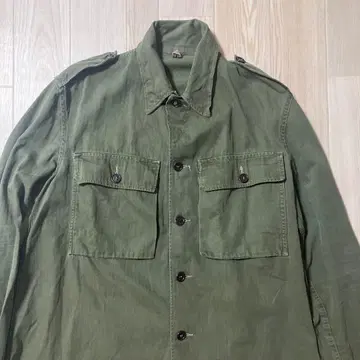 50s 빈티지 네덜란드군 hbt 밀리터리 셔츠