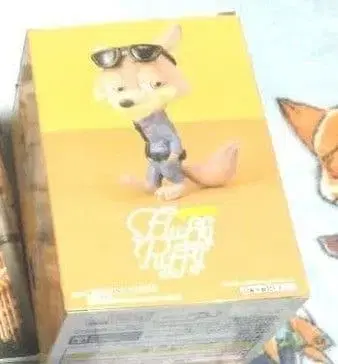 디즈니 주토피아 닉 피규어