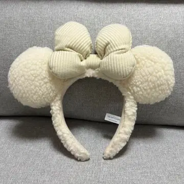 [거의 미사용] 디즈니 보아 소재 머리띠