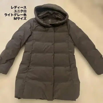used 새상품급 여성용 유니클로 롱다운 M사이즈