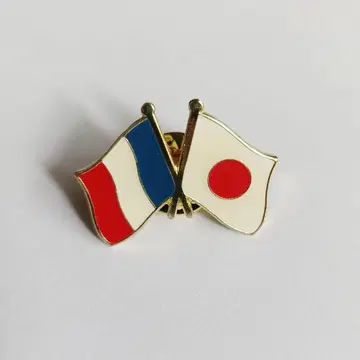 만박 프랑스 핀 배지