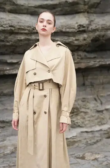 Acka. 3way classic trench coat