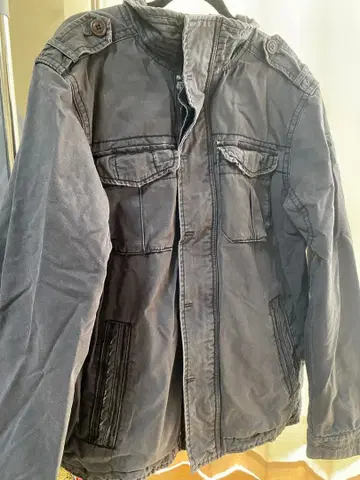 Abercrombie & Fitch 미니 자켓 그레이
