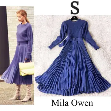 Mila Owen 긴팔 니트 원피스