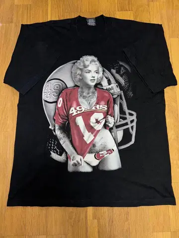 49ers 그래픽 T셔츠 블랙