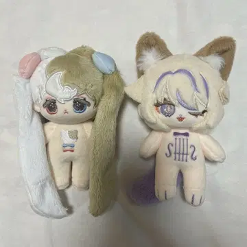 무속성 봉제 인형 10cm 2점