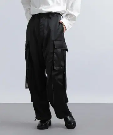 HARE 새틴 카고 팬츠
