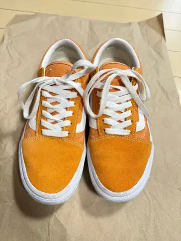 VANS V36CF BLOOM 오렌지 스니커즈