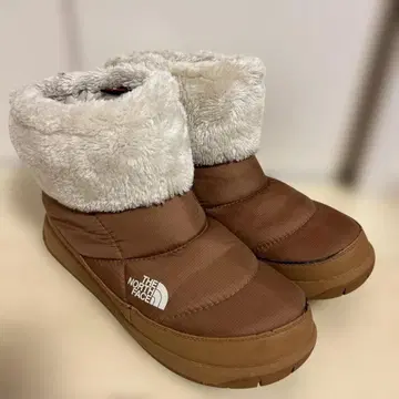 THE NORTH FACE 브라운 어그 부츠