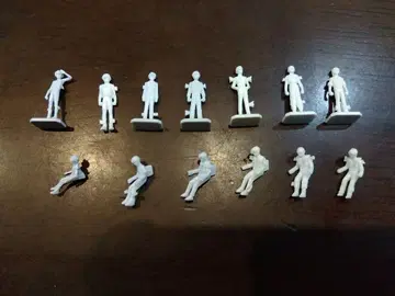 건담 프라모델 MG 윙 건담 계열 부속 파이롯트 피규어