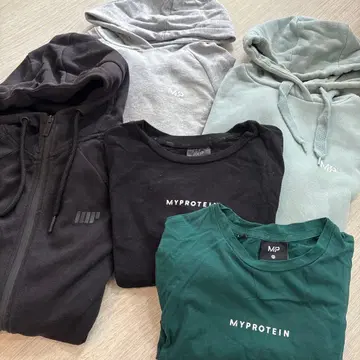 MYPROTEIN 후드 부착 후드티 셔츠 세트