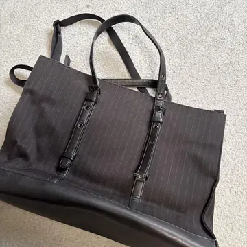 다케오 키쿠치 비즈니스 백 블랙 포멀