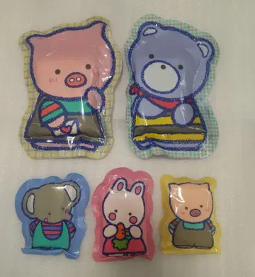 산리오 치어리참 포켓 티슈 5개 쇼와 레트로