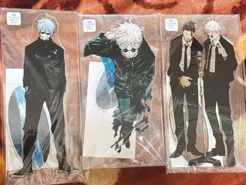 주술회전 아크릴 MEGA 피규어 아크릴 스탠드 고죠 사토루 게토 스구루