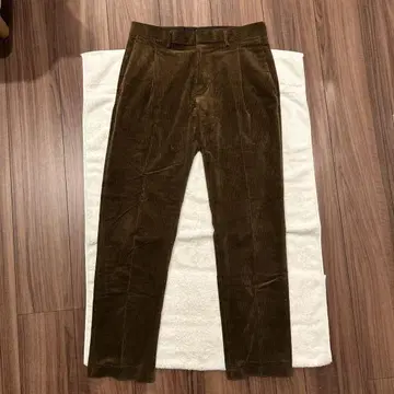 유나이티드 애로우즈 브라운 코듀로이 팬츠