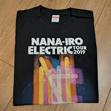 NANA-IRO ELECTRIC TOUR 2019 티셔츠 XL 사이즈