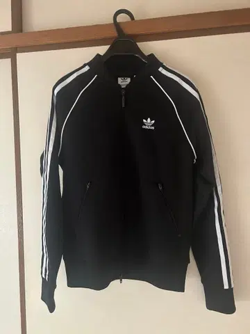 adidas 트랙 자켓 저지 블랙