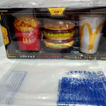 맥도날드 에바 콜라보 한정 피규어 세트