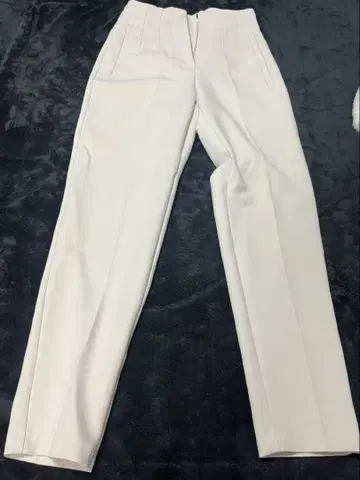 ZARA 하이웨스트 팬츠 아이보리 xs