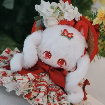 20cm 무속성 봉제 인형 목화 인형