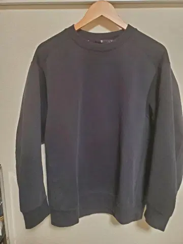 uniqlo +j 드라이 스웨트 셔츠 블랙 L