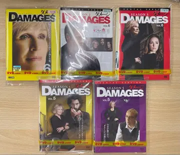 DVD 서양 드라마 DAMAGES 데미지 시리즈 묶음 판매