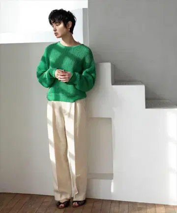 RENORM 하이웨스트 팬츠 리노름