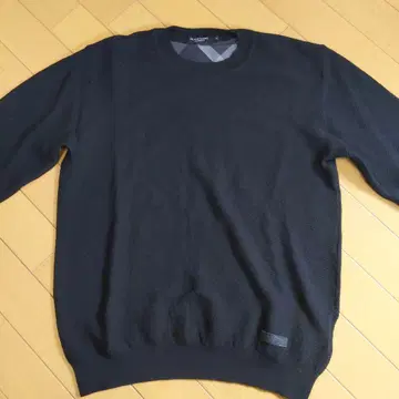남성용 BLACK LABEL CRESTBRIDGE 블랙 니트 M