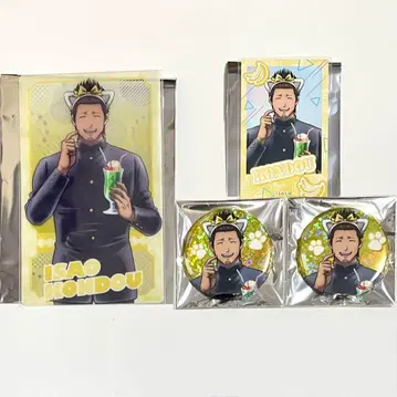 은혼 긴파치선생 난자타운 캔뱃지 클리어 시트 미니게임 C상 콘도