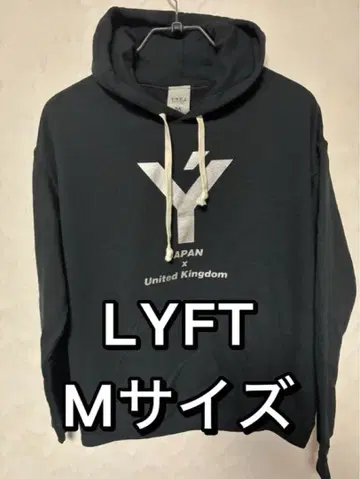 LYFT 리프트 Y 빅 로고 후드티 블랙 M 사이즈 스탠다드 2