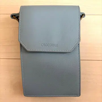 CROCODILE 미니 백 블루