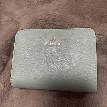 FURLA 접이식 지갑 그린
