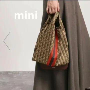 VERMEIL 모노그램 에코백 mini 컬러 브라운 미사용 새상품
