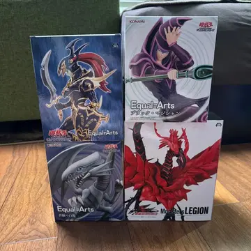 유희왕 KONAMI 피규어 4체 세트