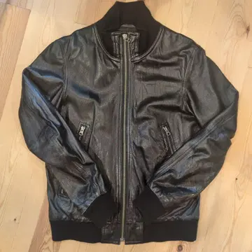 백넘버 A-2 라이더스 가죽 자켓 양가죽 M 사이즈