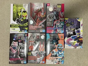 레이와 가면라이더 S.H.Figuarts 7체 세트