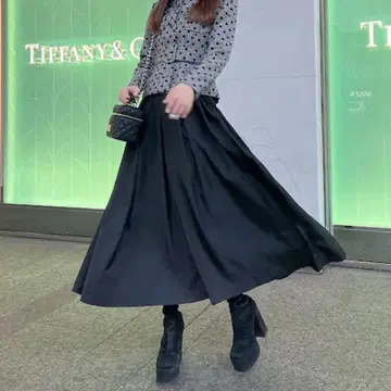 Darich 프린세스 라인 스커트 블랙 F