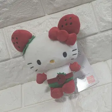 GOGO 갸루 키티 딸기 모티브 딸기맨 아베일