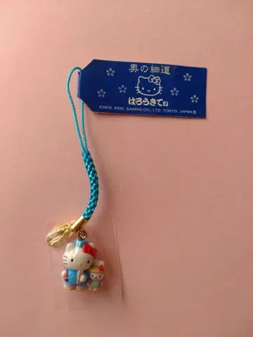 지역 한정 키티 오쿠노 호소미치 키티 족자 스트랩