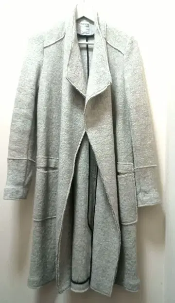 ZARA TRAFALUC 라이트 그레이 롱 코트