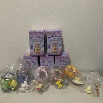 리멘트 NIGHTY NIGHT COLLECTION 포켓몬 5종 세트