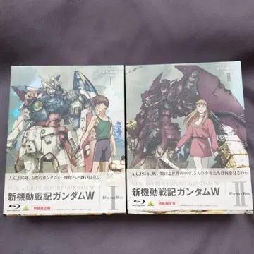 신 기동전사 건담 W Blu-ray Box 1 2 세트