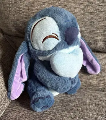 디즈니 스토어 스티치 봉제 인형 하트