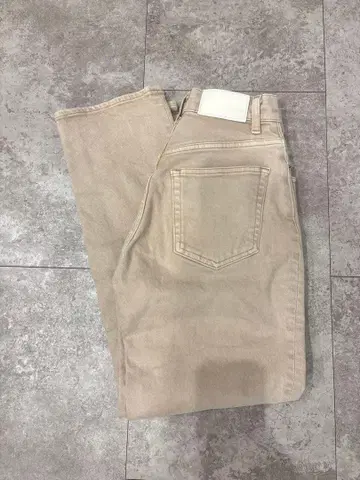 MOUSSY PLAIN JEANS 베이지 24inch